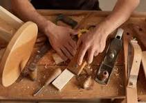 Wood Work ~ With Material                ₹ per Sq Ft